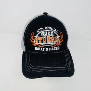 Sturgis Motorcycle Rally 2020 Adjustable Baseball Hat Cap 80th Anniversary